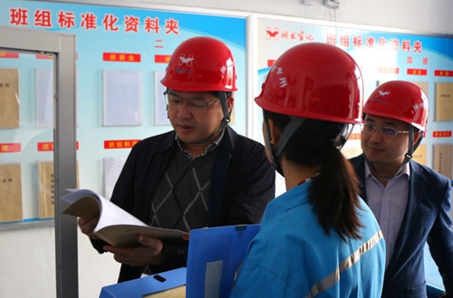 宜昌市國資委黨委委員、副主任曹紅國到股份公司開展主題教育調研(圖2)